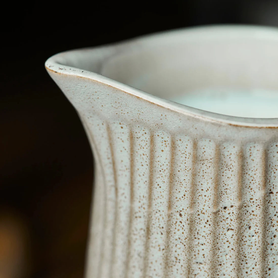 Pleat Jug | Grey/Brown by HOUSE DOCTOR (jug-hdpleat-grey-brown)