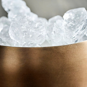 Baar Ice bucket | Antique brass finish