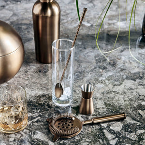 Baar Cocktail Set| Antique Brass