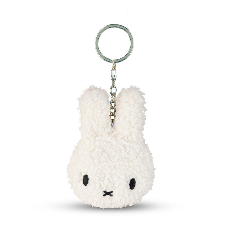 Miffy Flat Keychain ECO Tiny Teddy 10cm | Cream by BON TON TOYS (miffy-flat-keychain-eco-tiny-teddy-10cm-cream)