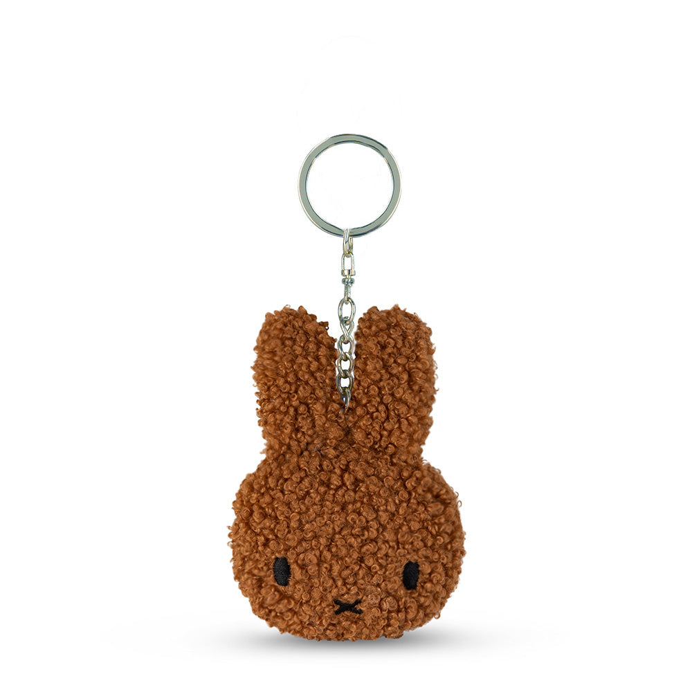 Miffy Flat Keychain ECO Tiny Teddy 10cm | Cinnamon