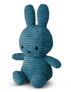 Bon Ton Toys Miffy 23cm ECO Corduroy | Aviator Blue