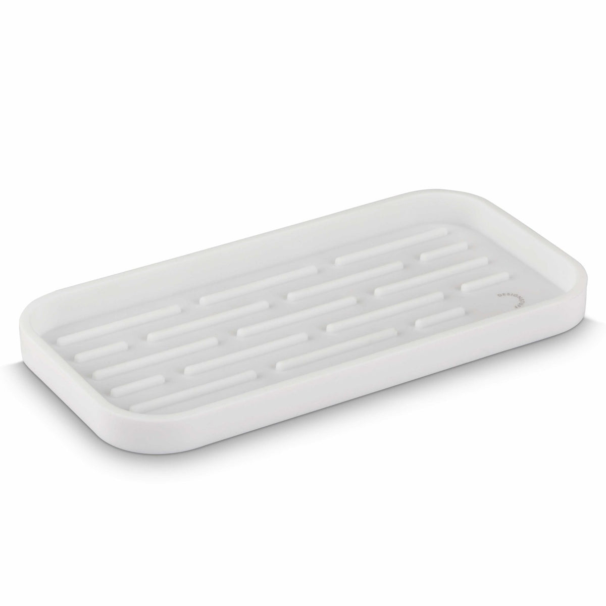 Sink Tray and Sponge Holder Silicone | White by DESIGNSTUFF (sink-tray-and-sponge-holder-silicone-white)