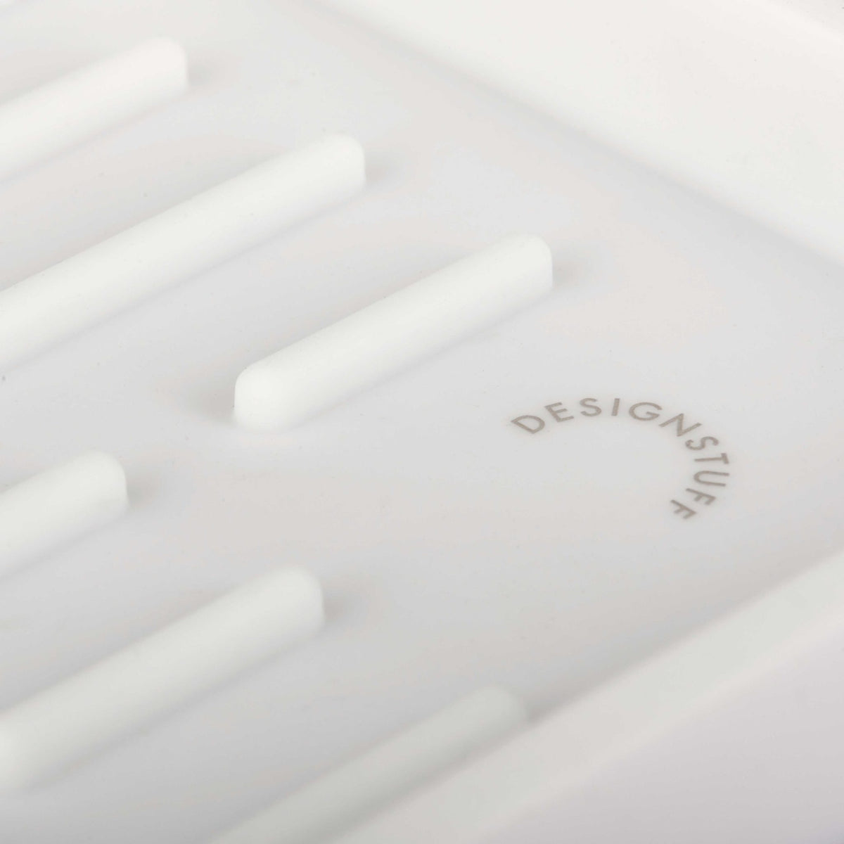 Sink Tray and Sponge Holder Silicone | White by DESIGNSTUFF (sink-tray-and-sponge-holder-silicone-white)