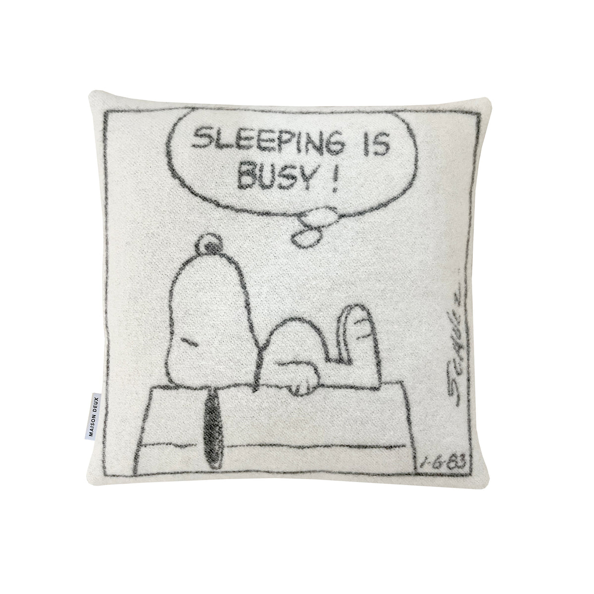 Maison Deux Maison Deux Peanuts Cushion Set (2 Pcs)