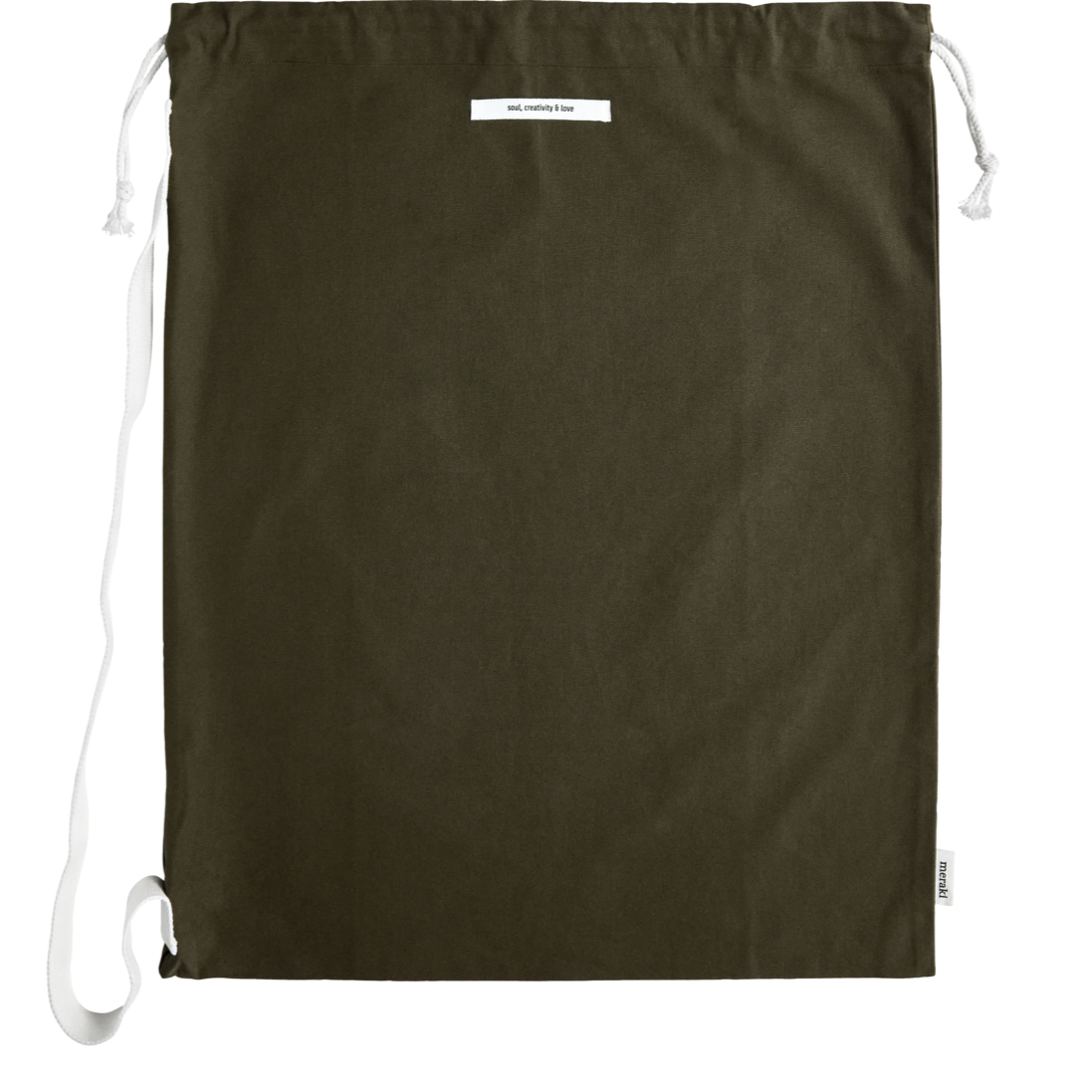 Cataria Cotton Bag | Army green by MERAKI (cotton-bag-mkcataria-army-green)