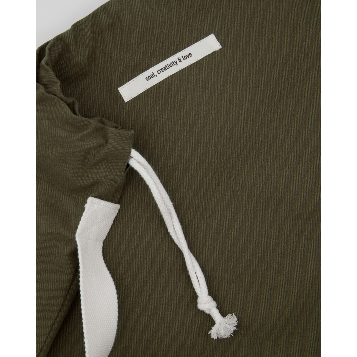 Cataria Cotton Bag | Army green by MERAKI (cotton-bag-mkcataria-army-green)