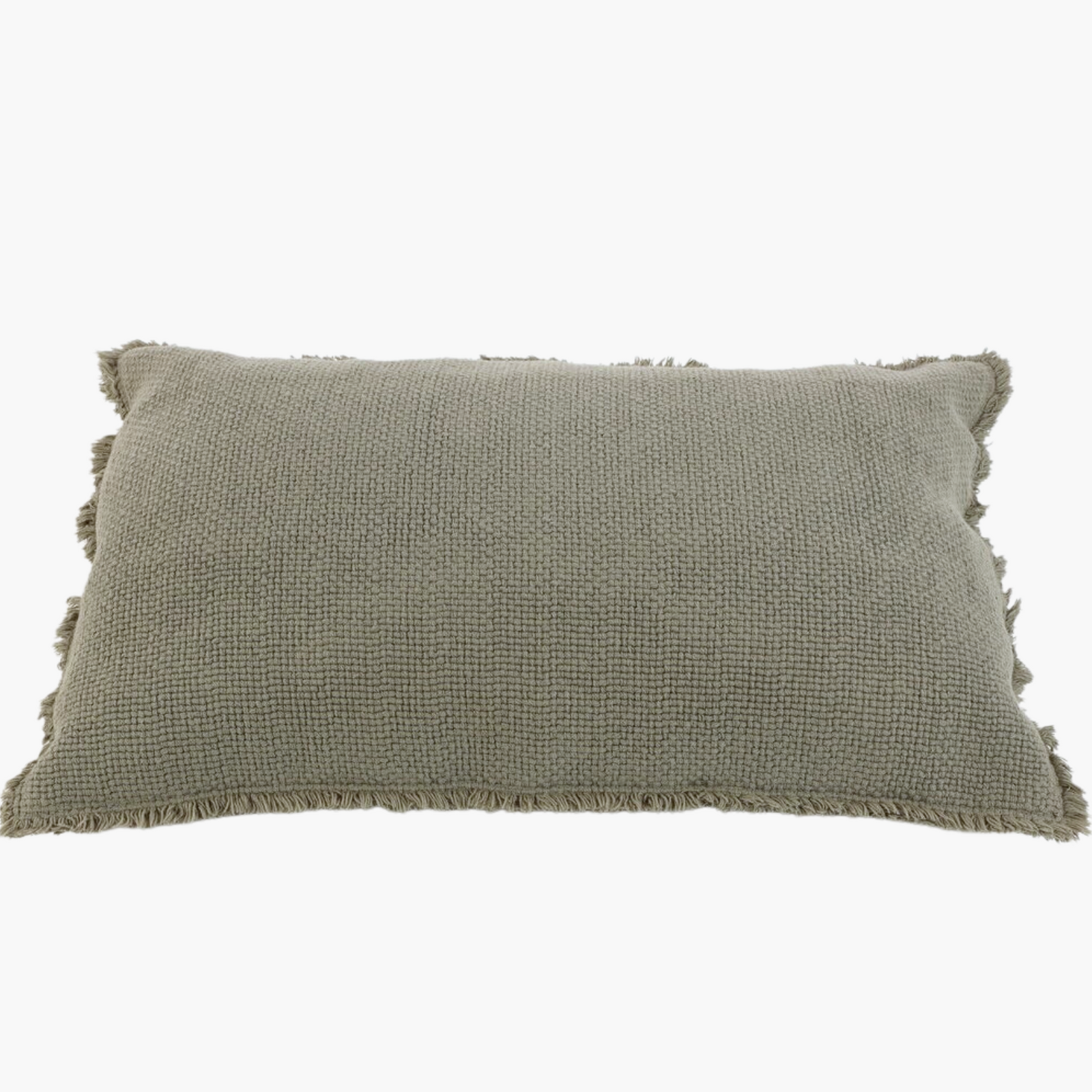 Patara Cushion Cover | Army by HOME LINEN LABELS (home-linen-labels-patara-40-60-cm-army-decorative-cushion-cover)