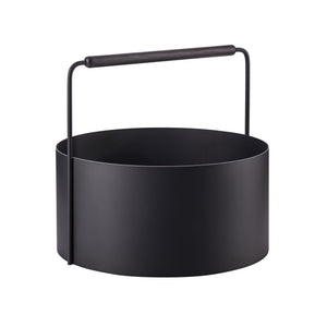 Blomus ASHI Wood Basket | Black | L