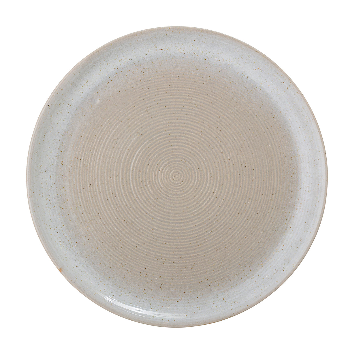 Taupe Plate | Grey Beige by BLOOMINGVILLE (taupe-plate-grey-stoneware)