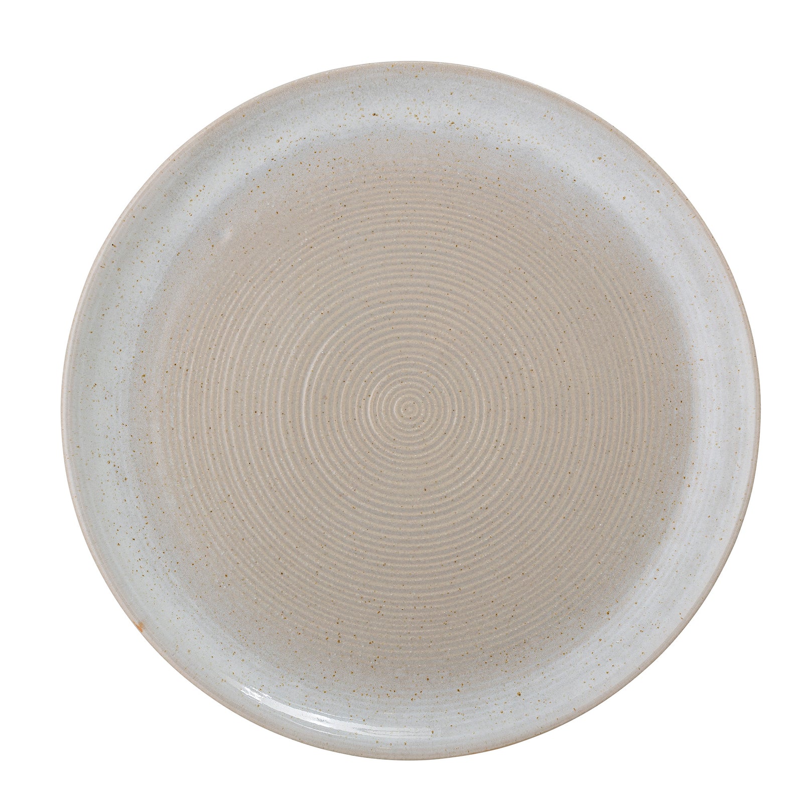 Taupe Plate | Grey Beige by BLOOMINGVILLE (taupe-plate-grey-stoneware)