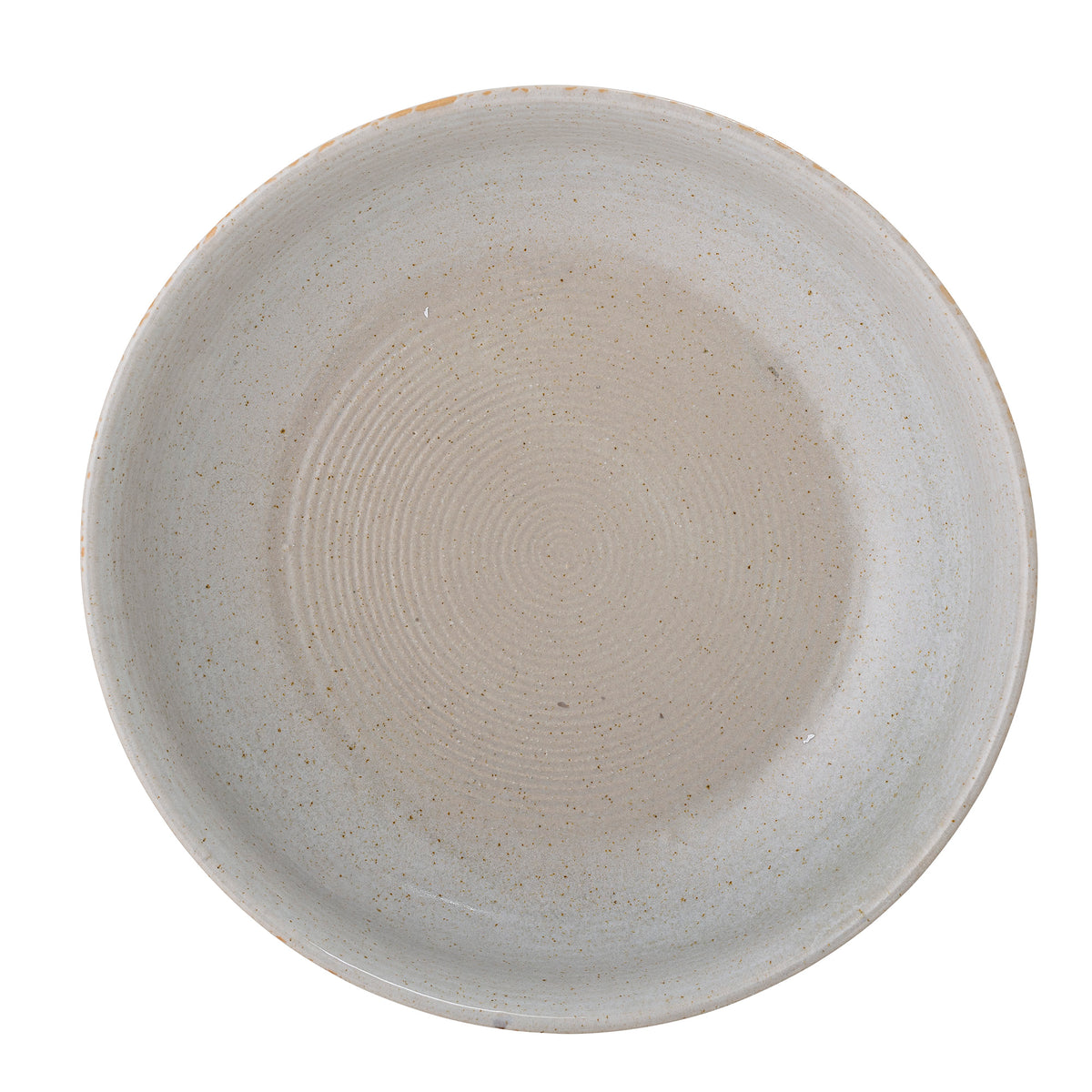 Taupe Serving Bowl | Grey Beige by BLOOMINGVILLE (taupe-serving-bowl-grey-stoneware)
