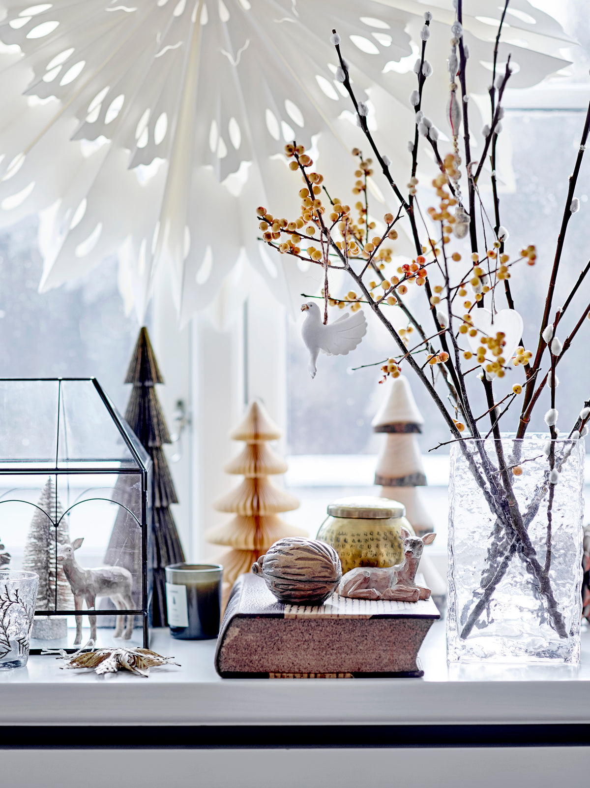 Remon Vase | Clear Glass by BLOOMINGVILLE (remon-vase-clear-glass)