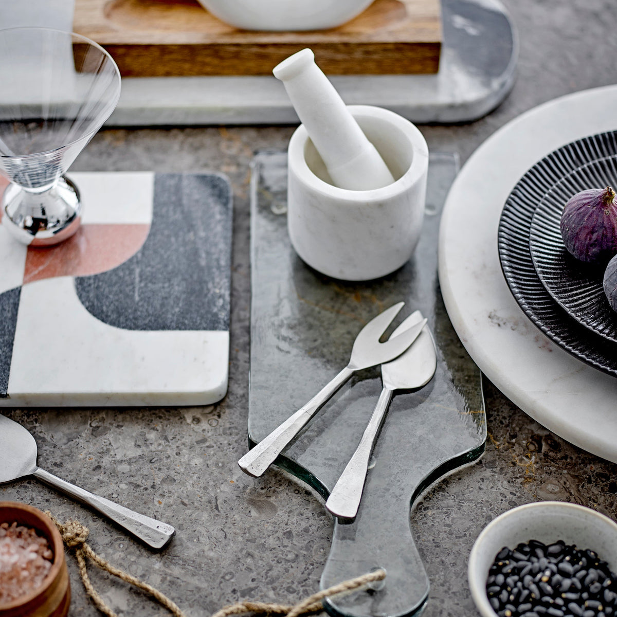 Jazzi Cutting Board | Marble by BLOOMINGVILLE (jazzi-cutting-board-marble)