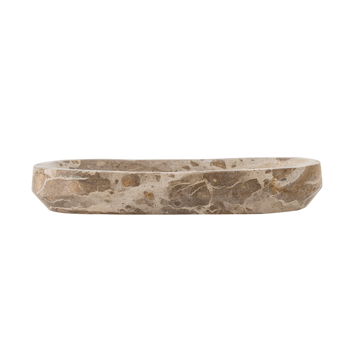 Bloomingville Shao Tray  | Brown Marble