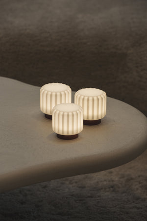 Atelier Pierre Dentelles 9 light & USB recharge | Terra base | 9x9 cm