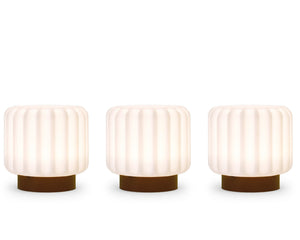 Atelier Pierre Dentelles Portable Lamps 9cm Set of 3  | Terra Base