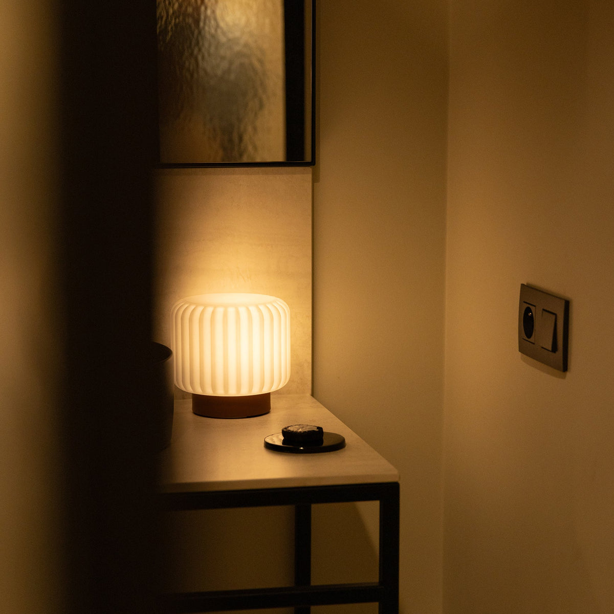 Atelier Pierre Dentelles Portable Lamps 9cm Set of 3  | Clay Base