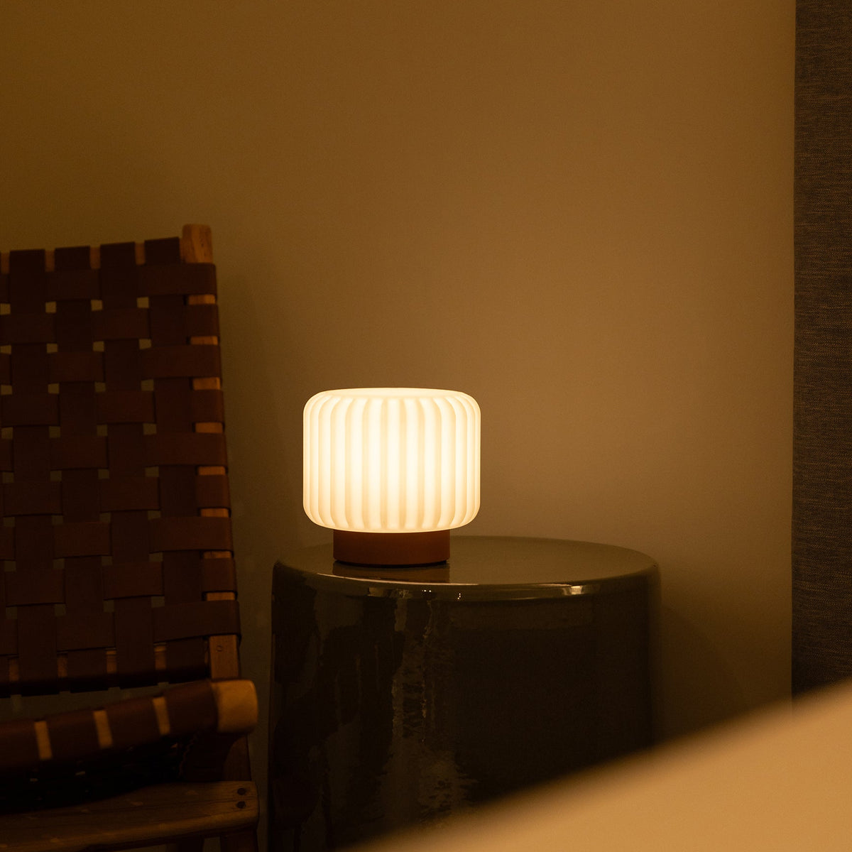 Atelier Pierre Dentelles Portable Lamps 9cm Set of 3  | Clay Base
