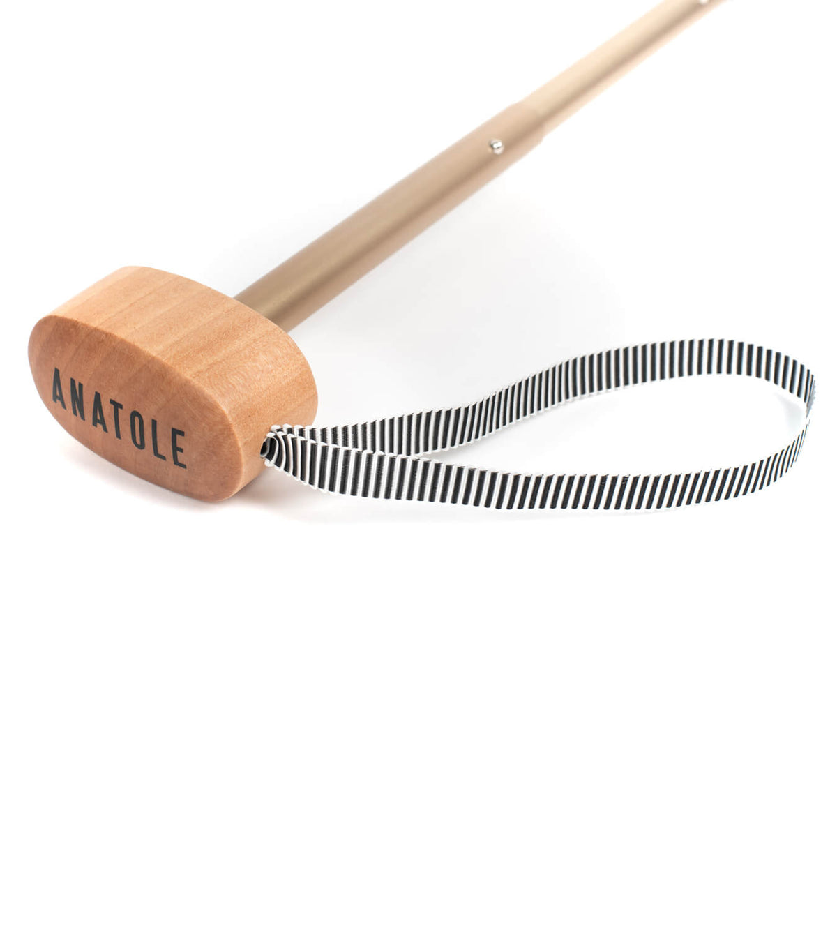 Micro Umbrella Marinières | Henri/Ivory-Navy by ANATOLE (anatole-striped-micro-umbrella-navy-stripes-henri)