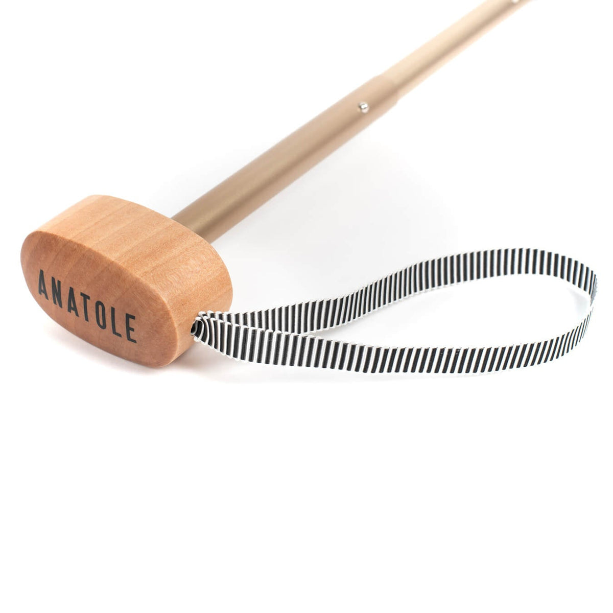 Micro Umbrella Bi Colour | Edith/Coral-Black by ANATOLE (anatole-bicolour-micro-umbrella-edith-coral-pink-black)