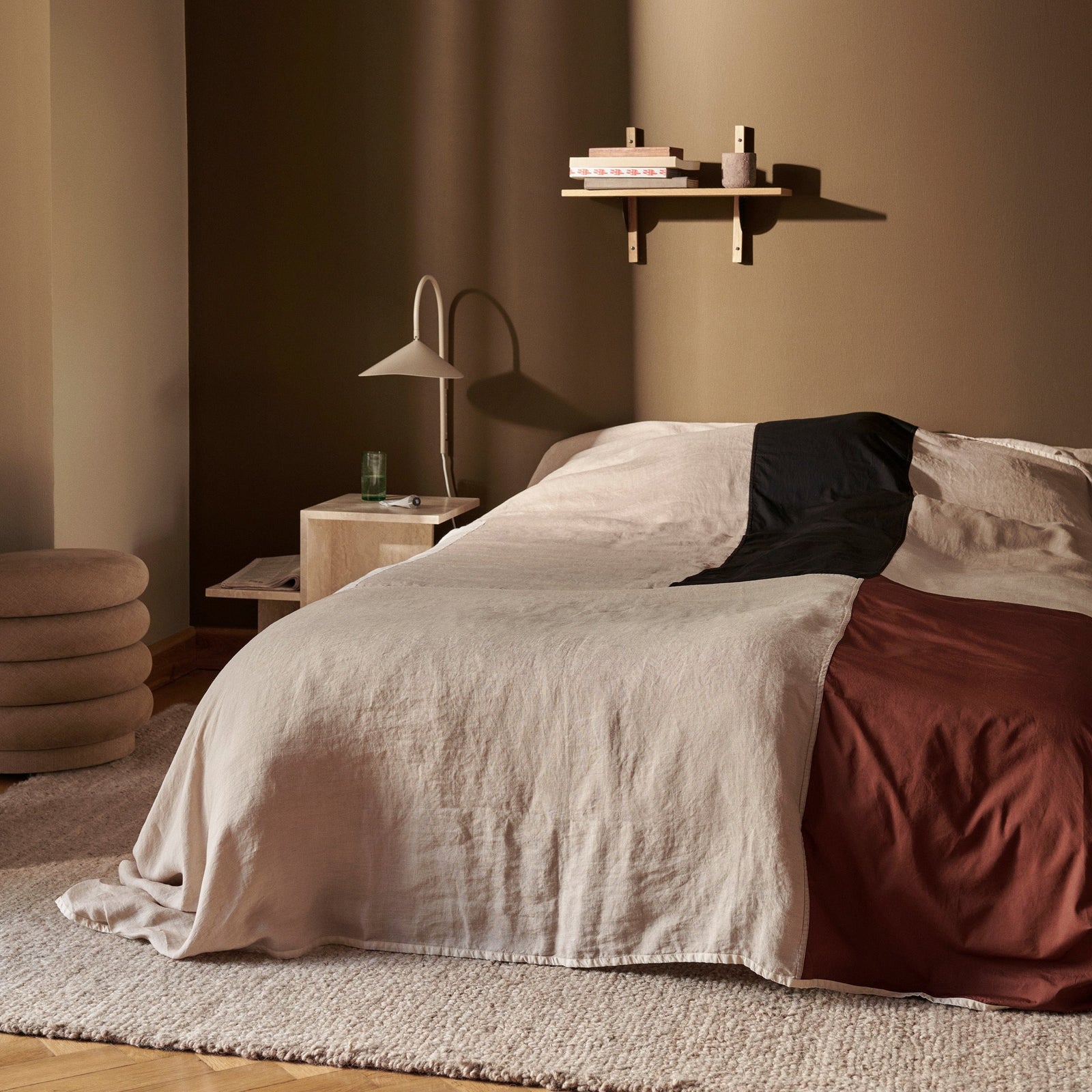 Arum Swivel Wall Lamp | Cashmere by FERM LIVING (arum-swivel-wall-lamp-cashmere-au)