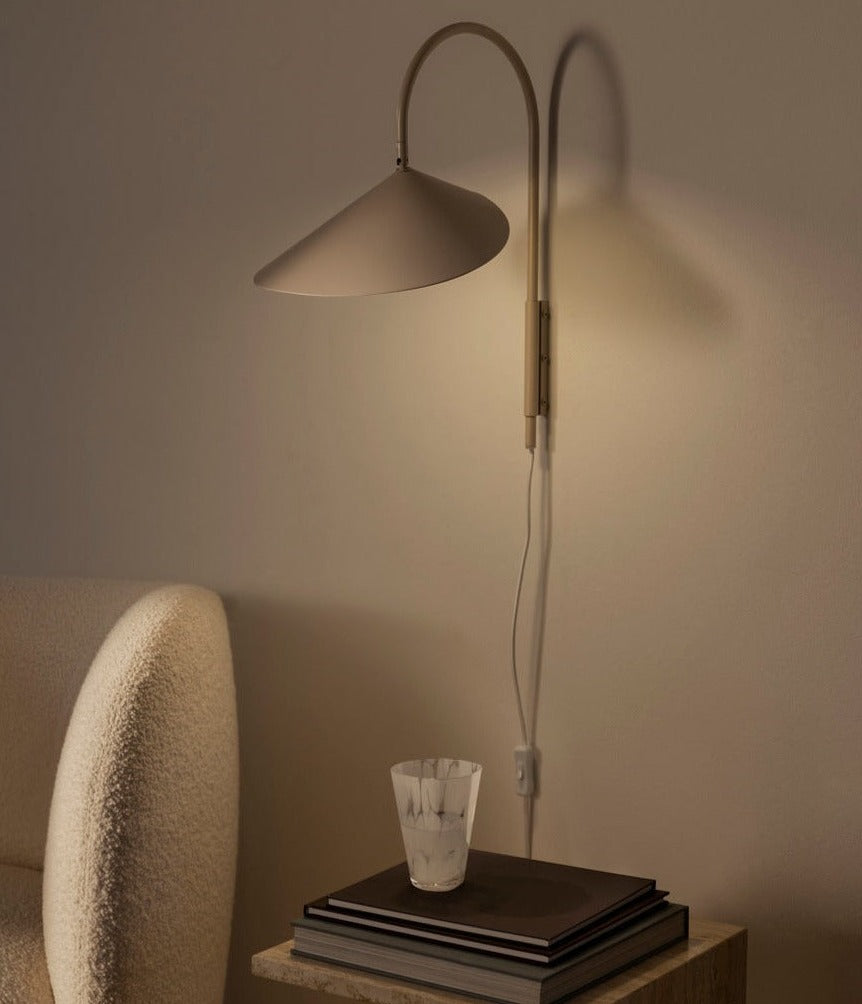 Arum Swivel Wall Lamp | Cashmere by FERM LIVING (arum-swivel-wall-lamp-cashmere-au)