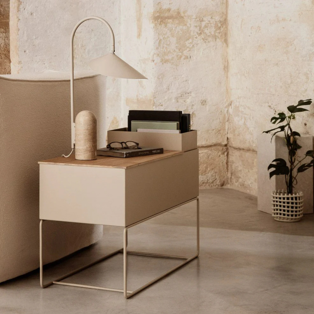 Arum Table Lamp | Cashmere by FERM LIVING (arum-table-lamp-cashmere)