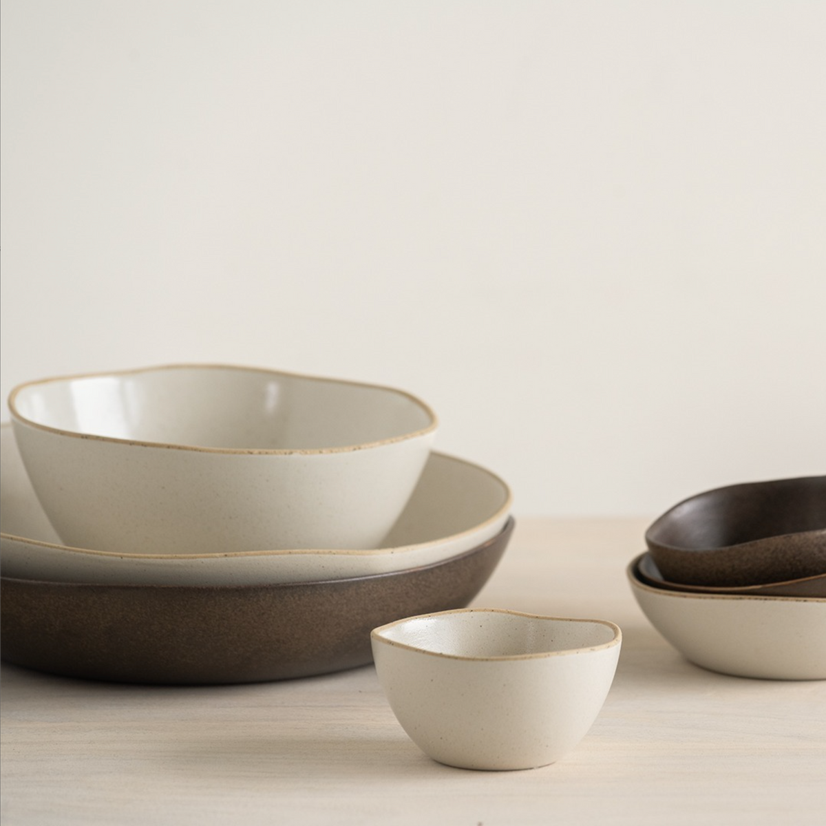 Atelje Breakfast Bowl | Brown by URBAN NATURE CULTURE (atelje-pasta-bowl-brown)