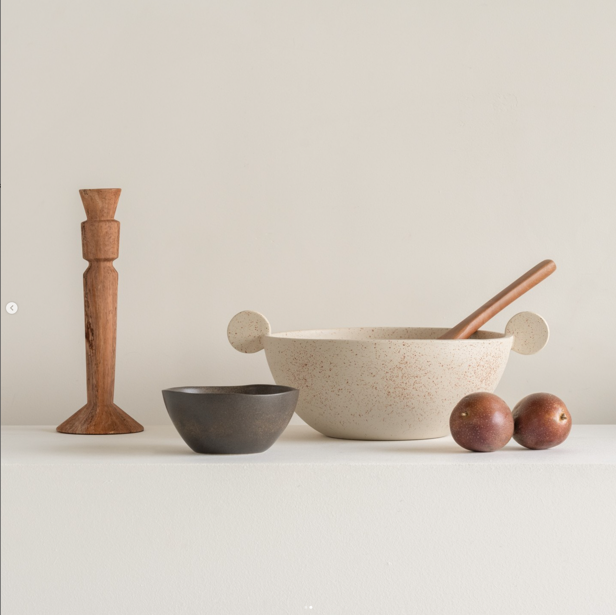 Atelje Breakfast Bowl | Brown by URBAN NATURE CULTURE (atelje-pasta-bowl-brown)