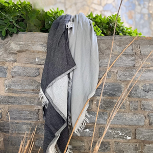 Atlas Bamboo Turkish Towel | Black