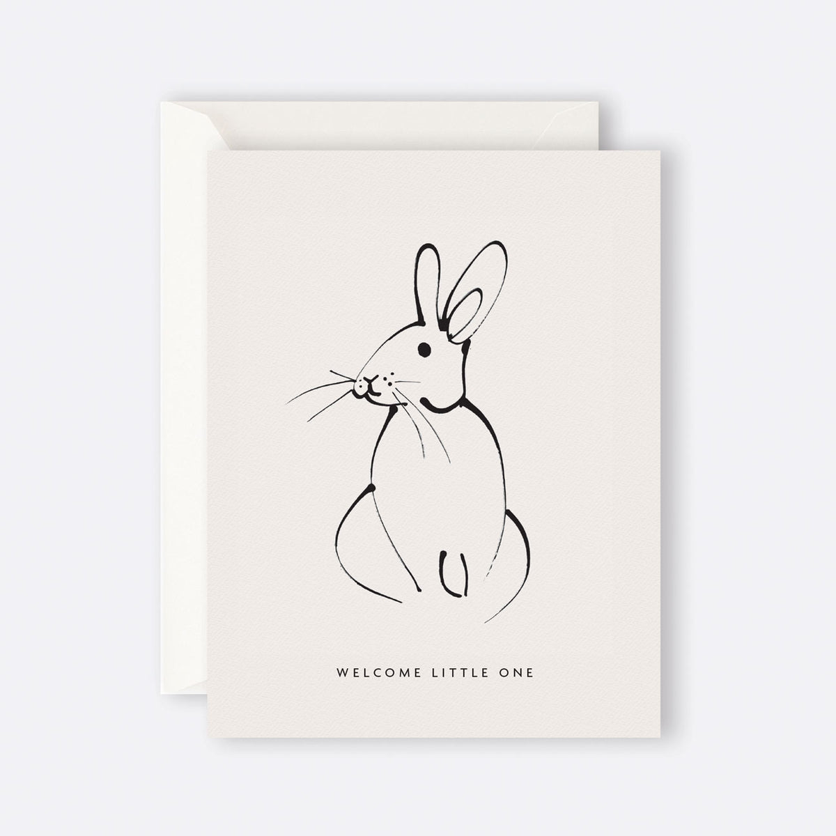 Welcome Little One Card Thoughtful Greeting Card for New Arrivals by FATHER RABBIT (card-welcome-little-one)
