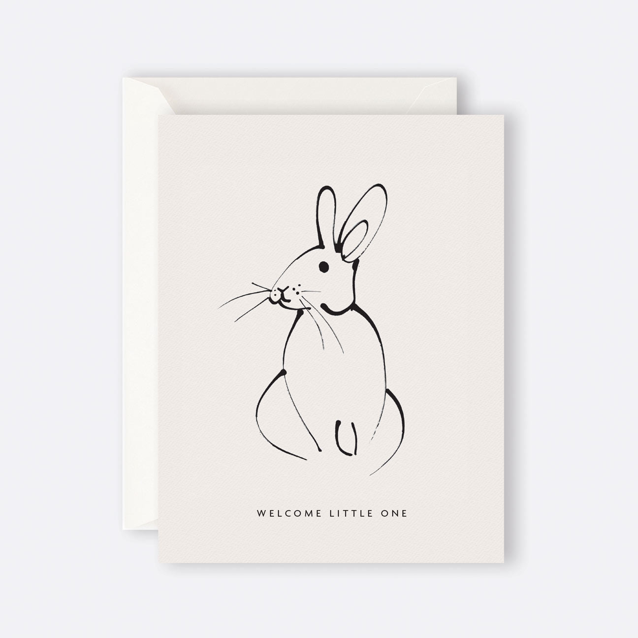 Welcome Little One Card Thoughtful Greeting Card for New Arrivals by FATHER RABBIT (card-welcome-little-one)