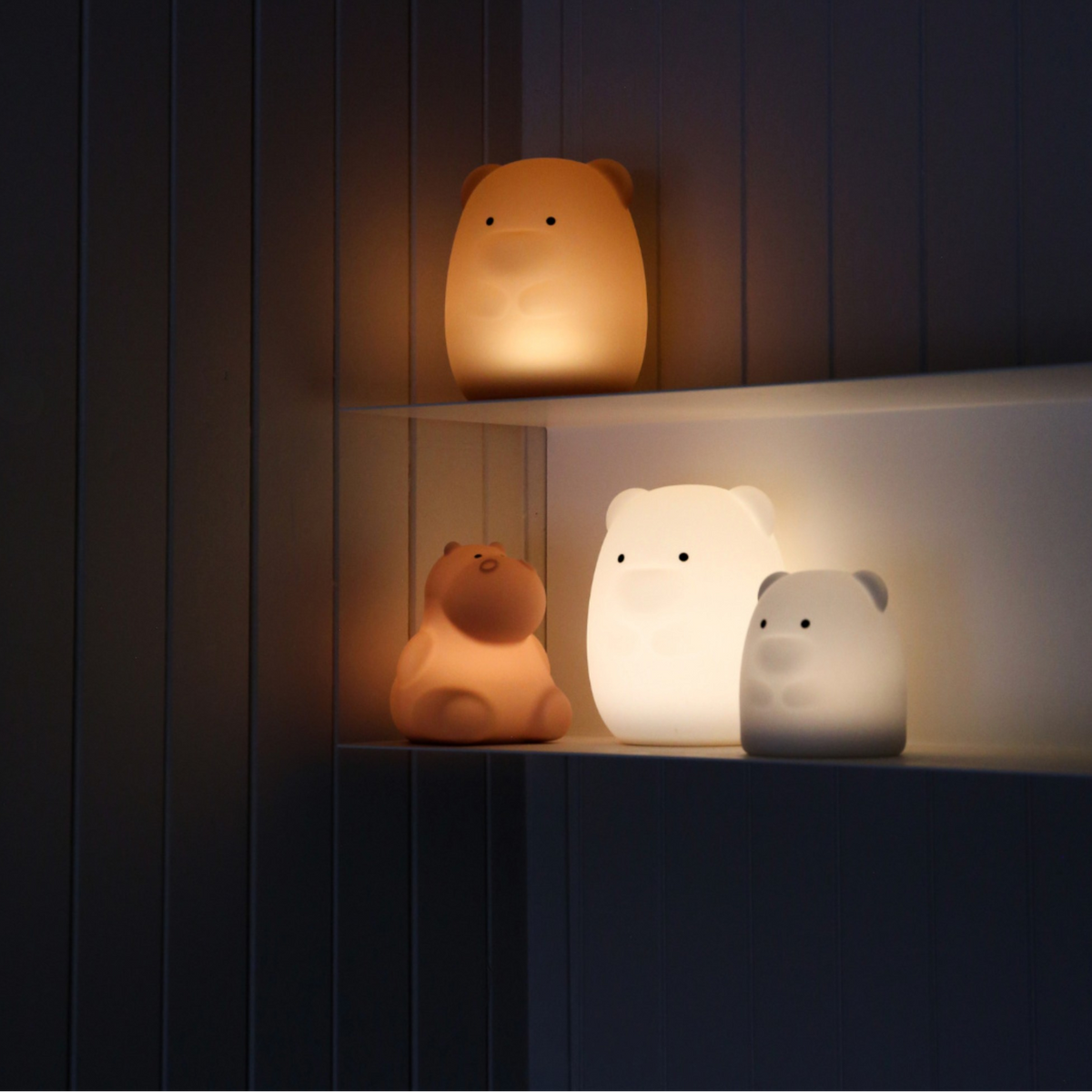 Bear Night Lamp | Camel