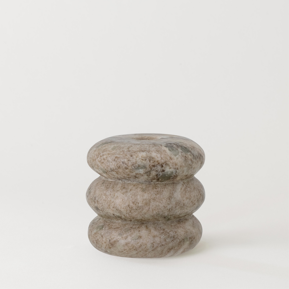 Madisson Candle holder | Brown Marble by BLOOMINGVILLE (madisson-votive-candlestick-brown-marble)