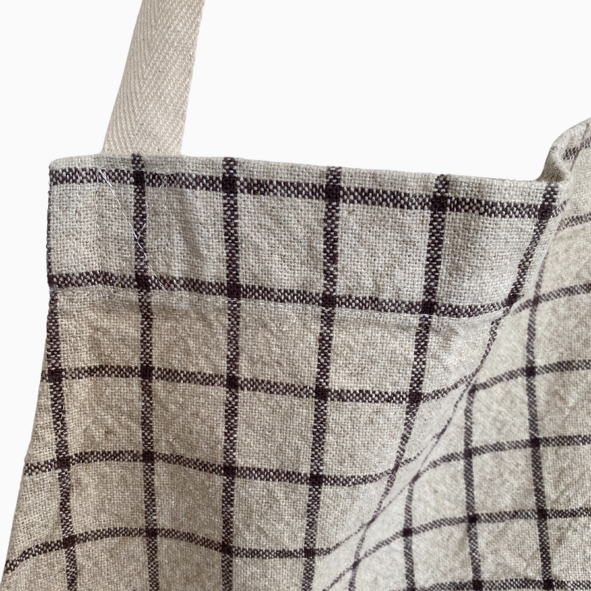 CANA Apron w/pockets | Naturel/Oxyde by CHARVET EDITIONS (charvet-editions-apron-cana-naturel)