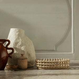 Ferm Living Ceramic Basket Oval | Cashmere