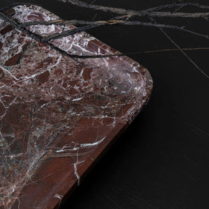 Architect Footed Letter Tray | Rosso Levanto