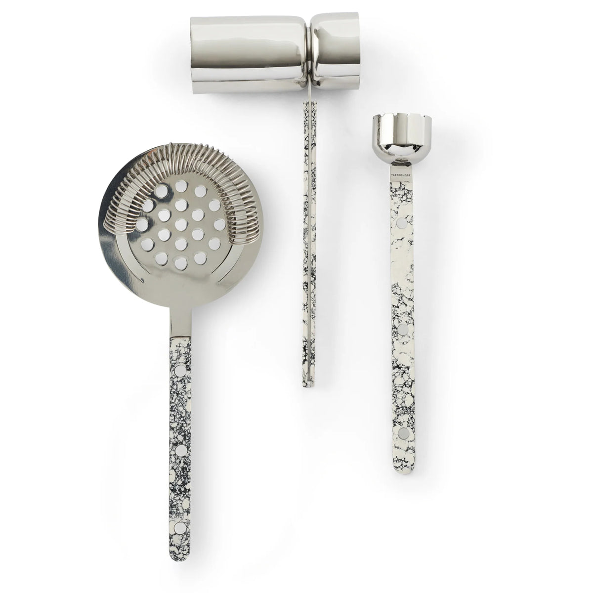 Cocktail Tools Set of 3 | Monochrome