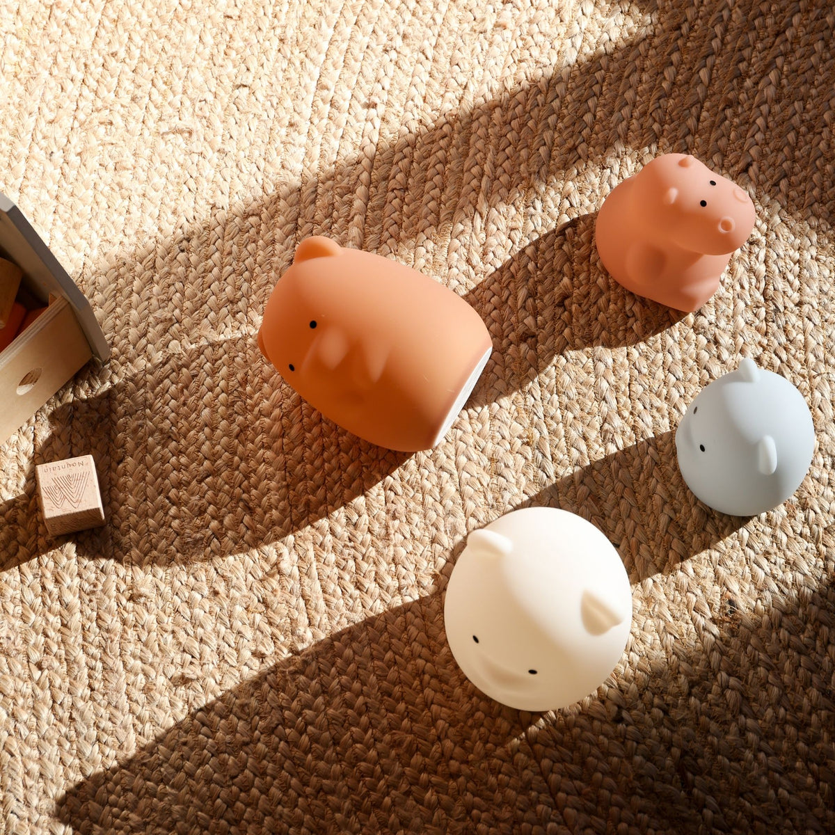 Bear Night Lamp | Camel by DESIGNSTUFF (bear-night-lamp-brown)