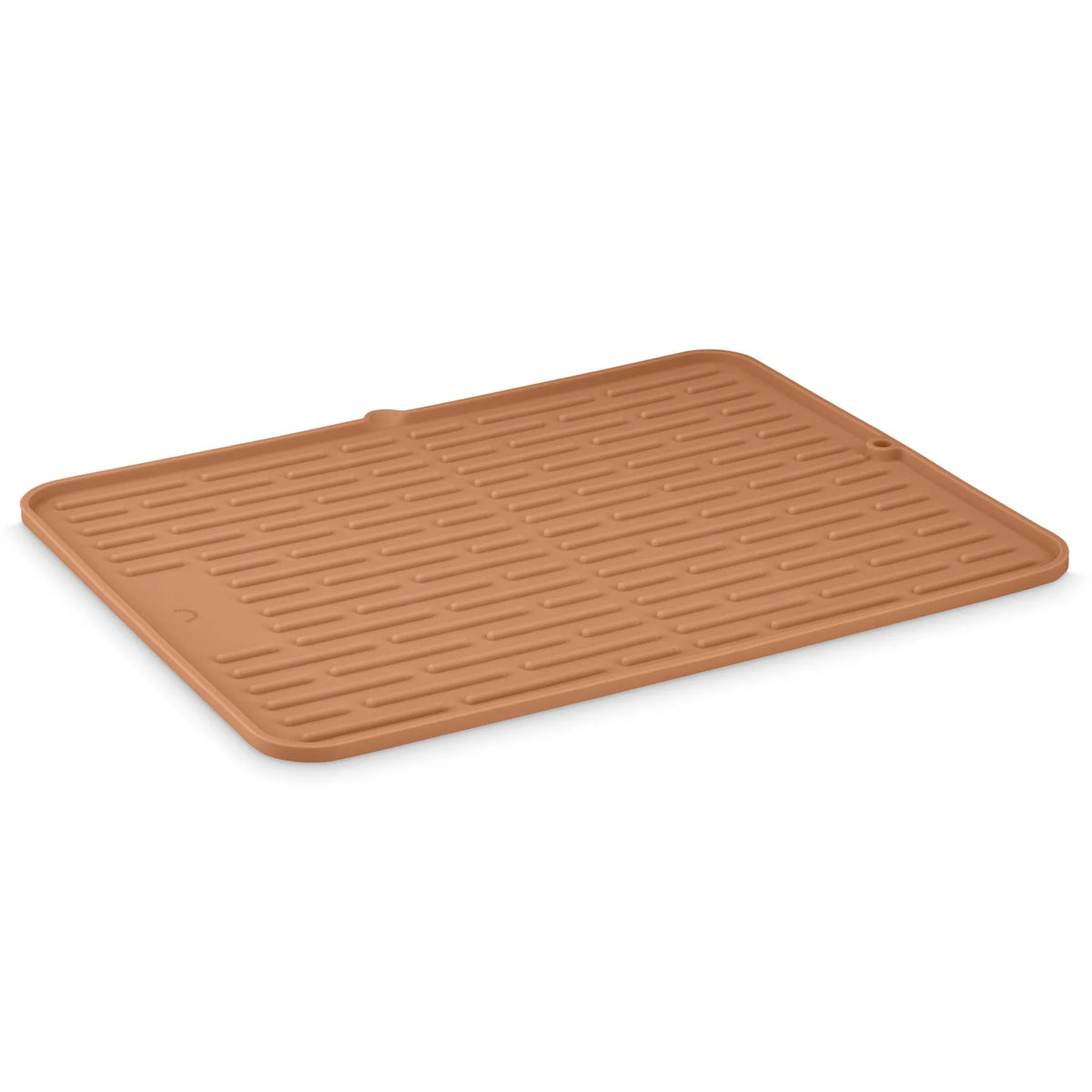 Folding Silicone Drying Mat L w/ Drainage Mouth | Camel by DESIGNSTUFF (folding-silicone-drying-mat-large-with-drainage-mouth-camel)