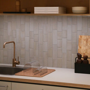 Folding Silicone Drying Mat L w/ Drainage Mouth | Camel by DESIGNSTUFF (folding-silicone-drying-mat-large-with-drainage-mouth-camel)