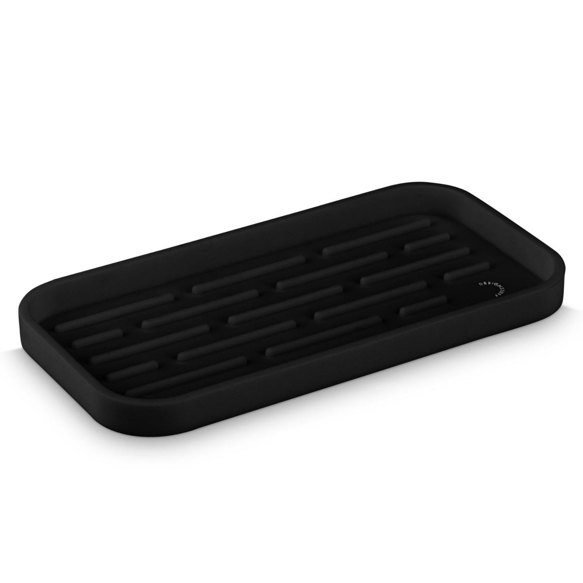 Sink Tray and Sponge Holder Silicone | Black by DESIGNSTUFF (sink-tray-and-sponge-holder-silicone-black)