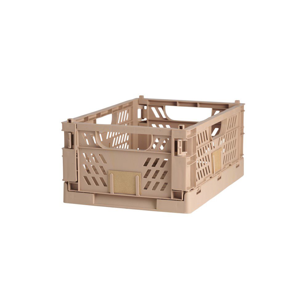 Slant Collapsible Crate | L | 50 x 33cm | Tuscany