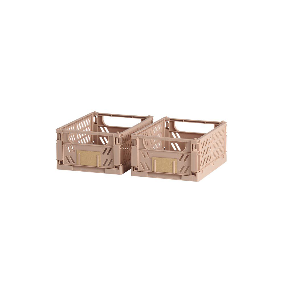 Slant Collapsible Crate | XS | 17 x 13cm | Tuscany (2pc)