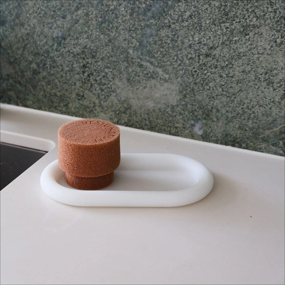 Bubble Silicone Tray | 22cm | White by DESIGNSTUFF (bubble-silicone-tray-22cm-white)