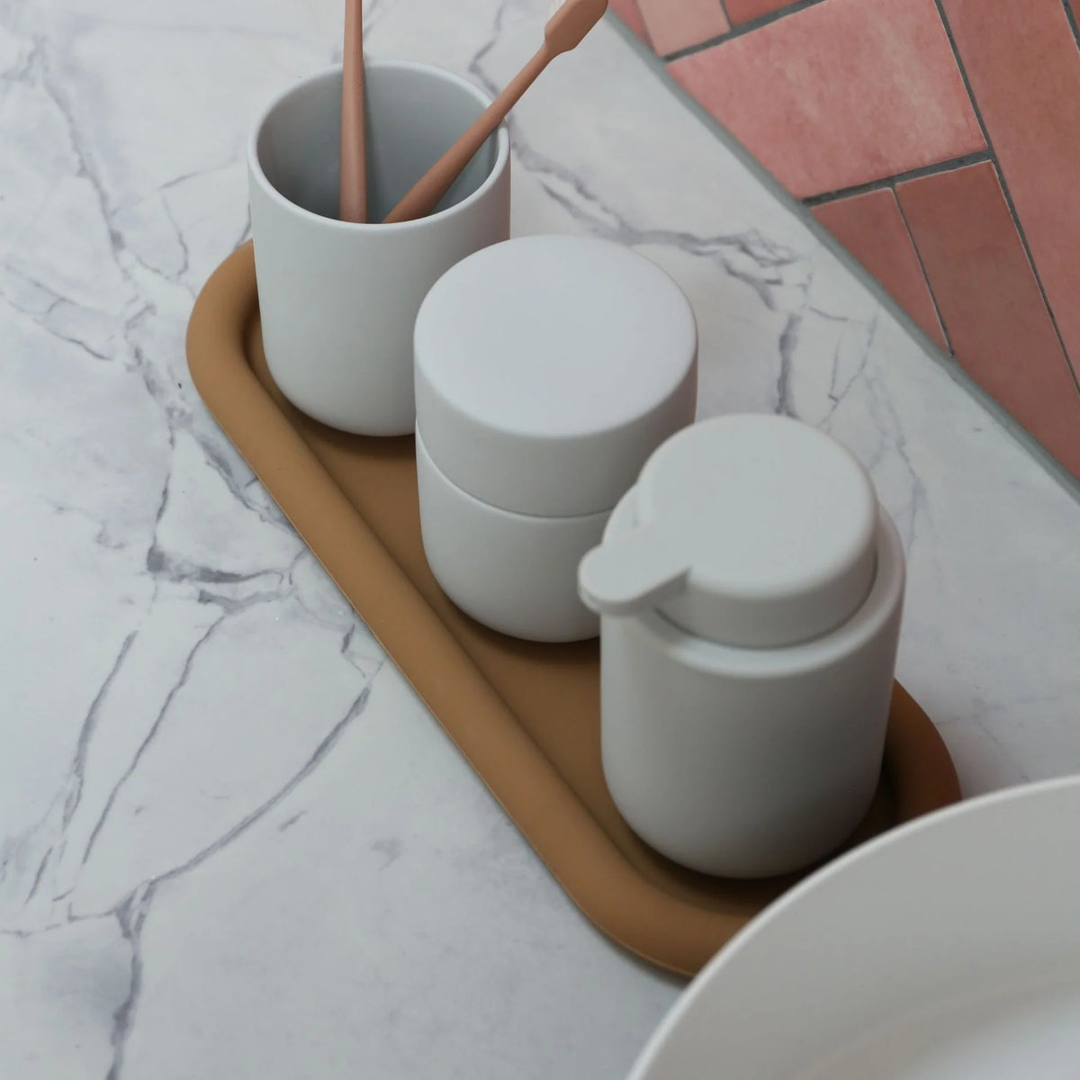 Bubble Silicone Tray | 35cm | Camel