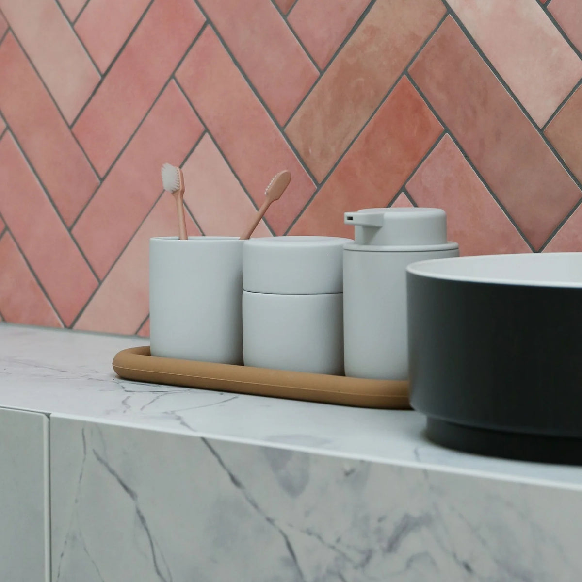 Bubble Silicone Tray | 35cm | Camel