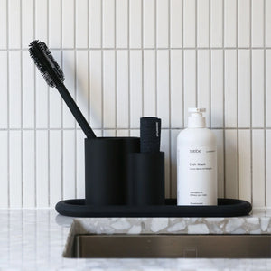 Bubble Silicone Tray | 35cm | Black by DESIGNSTUFF (bubble-silicone-tray-35cm-black)