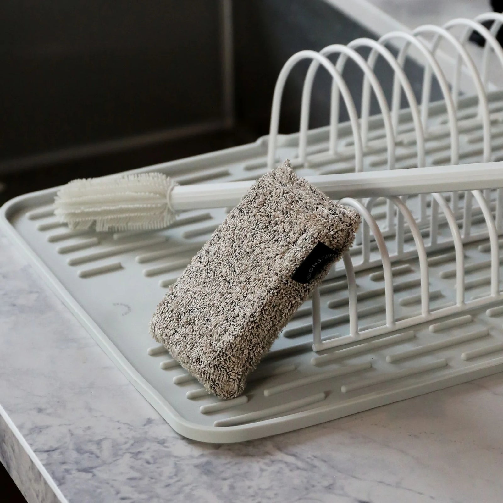 Hemp Marle Sponge | Black (Set of 2) by DESIGNSTUFF (hemp-marle-sponge-black-set-of-2)